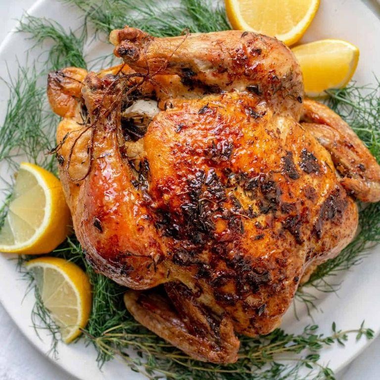 Roasted Chicken with Garlic and Herbs