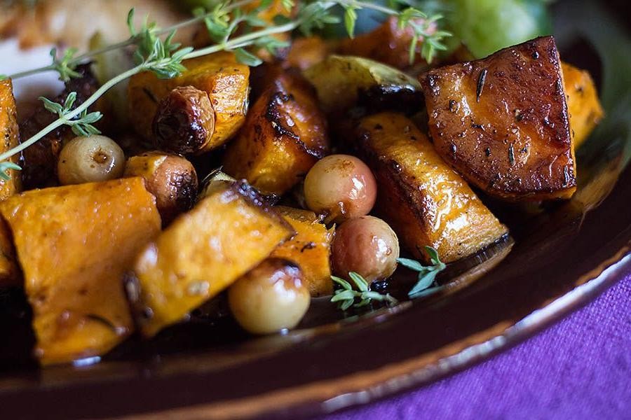 Roasted Crab Apples with Honey