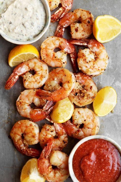 Roasted Garlic Shrimp Cocktail