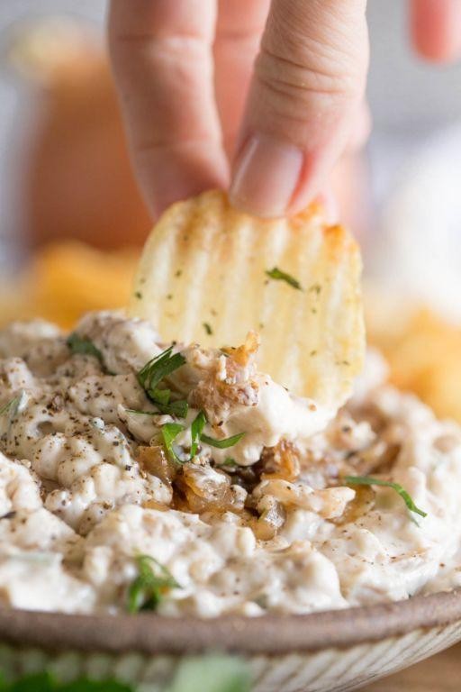 Roasted Onion and Garlic Dip