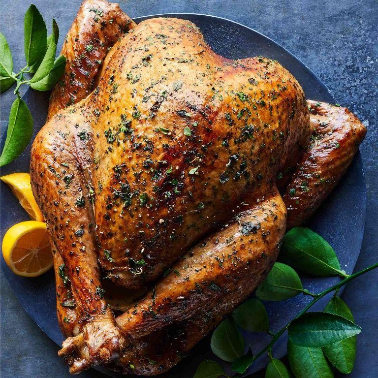 Roasted Turkey with Herbs