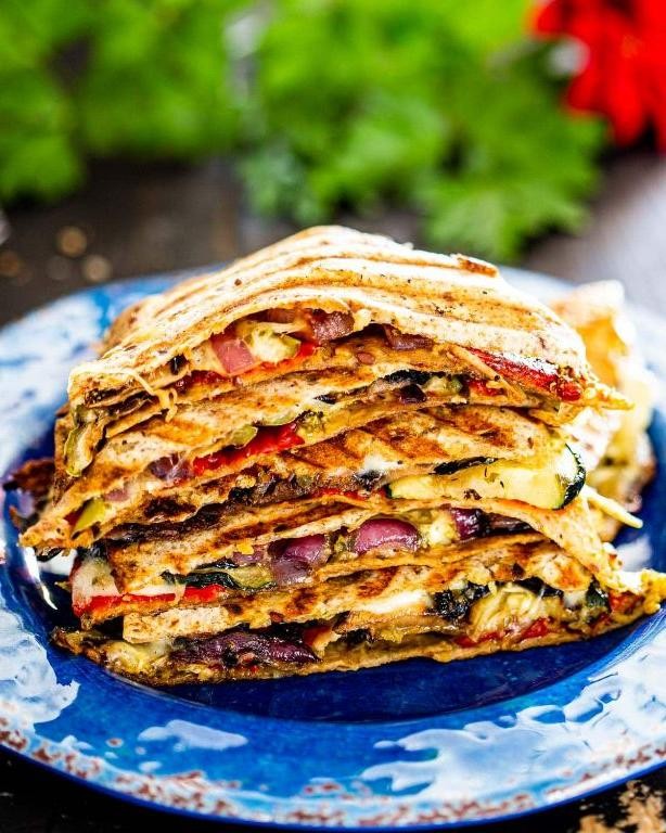 Roasted Veggie Quesadillas