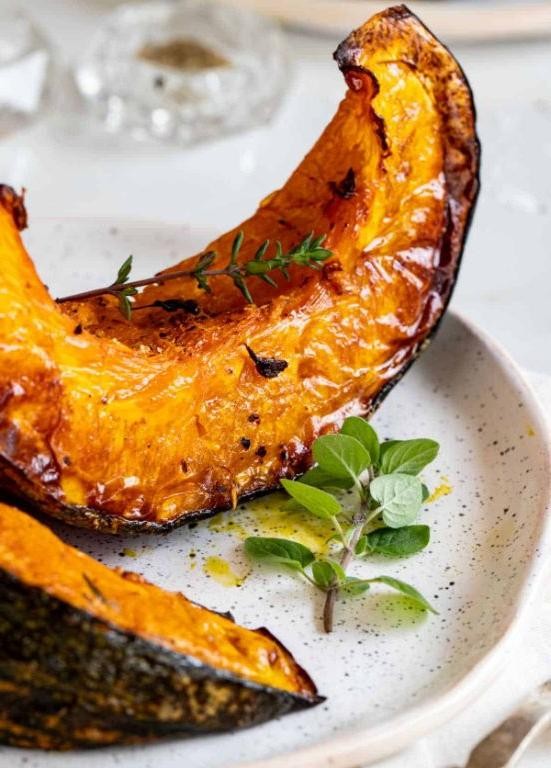 Roasted Whole Pumpkin with Herbs