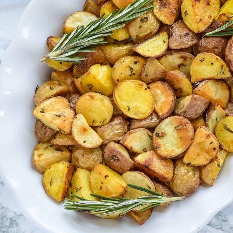Roasted Yukon Gold Potatoes with Rosemary