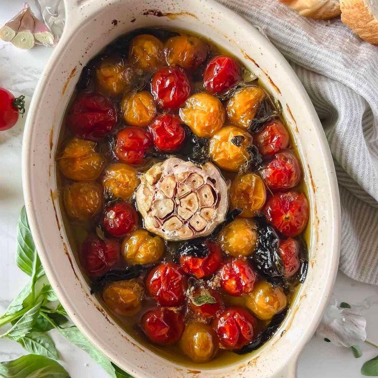 Roma Tomato and Garlic Confit
