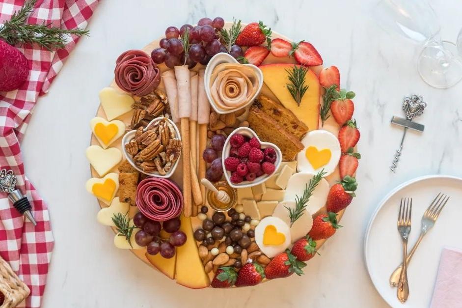 Romantic Date Night Charcuterie Board
