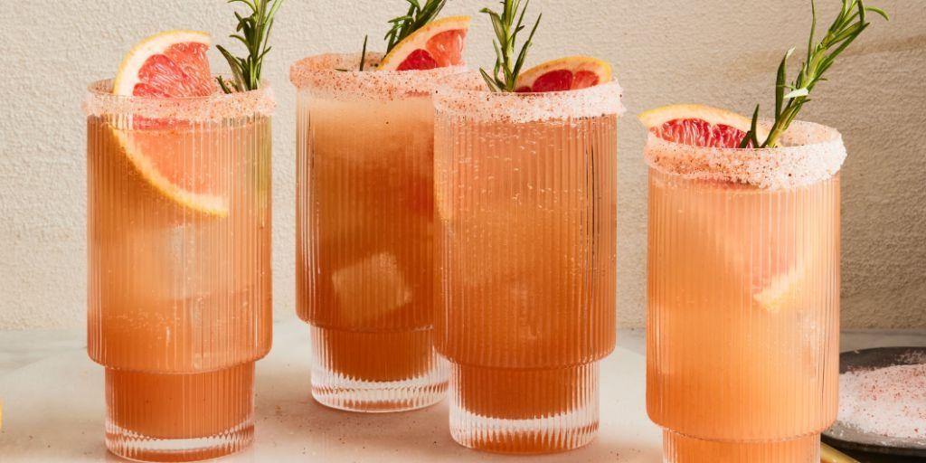 Rosemary Grapefruit Spritz Mocktail