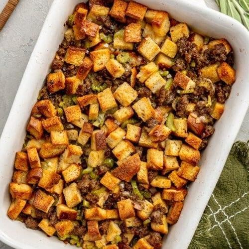Rosemary and Garlic Gluten Free Stuffing