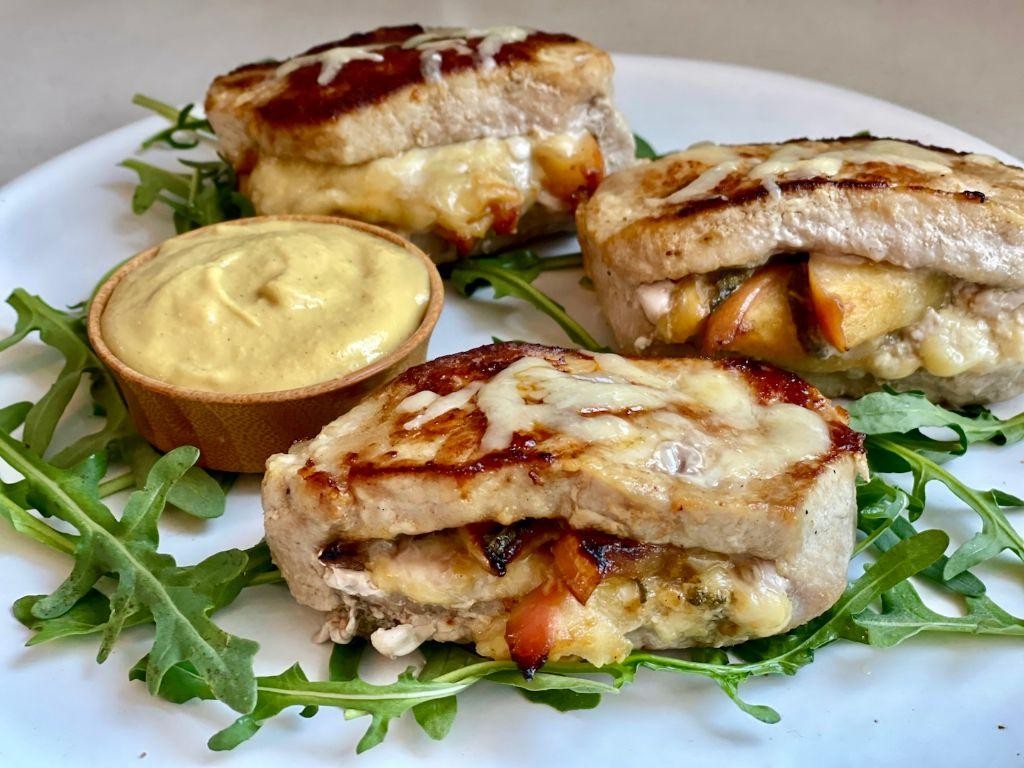 Sage and Apple Stuffed Pork Chops