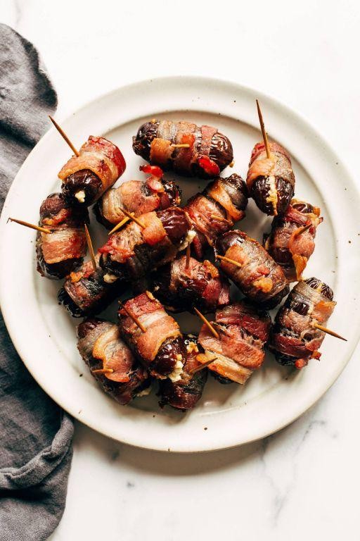 Sage and Bacon Wrapped Dates