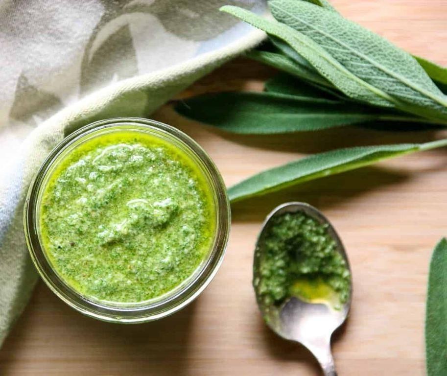Sage and Walnut Pesto