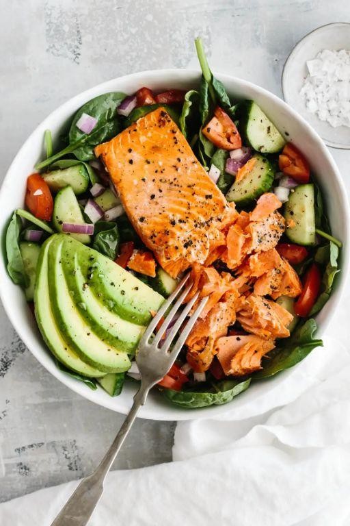 Salmon and Avocado Salad