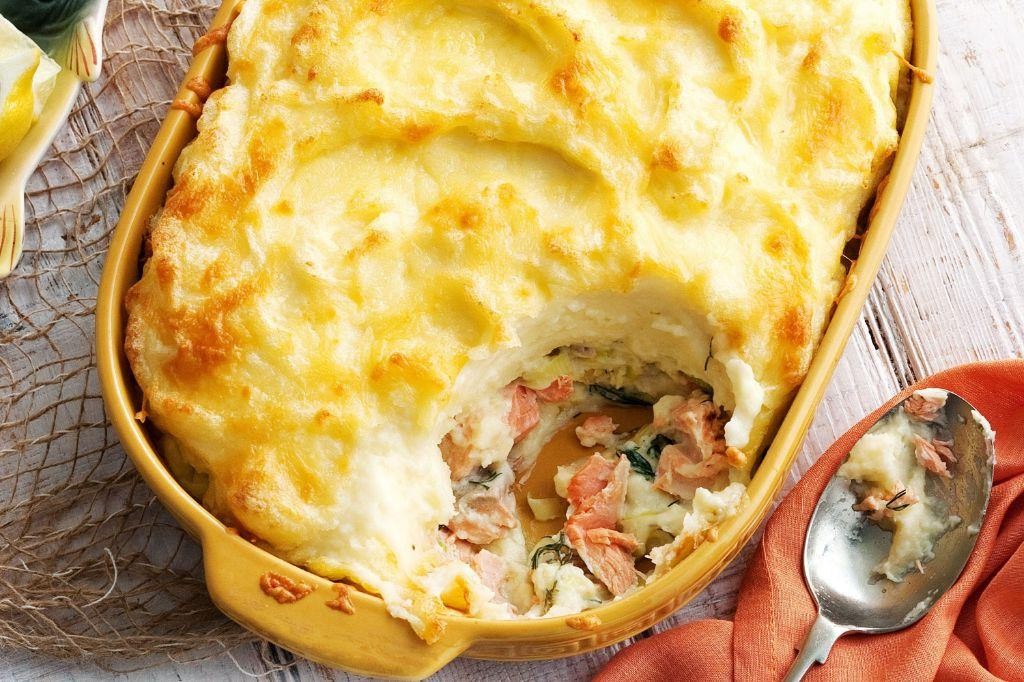 Salmon and Dill Pie