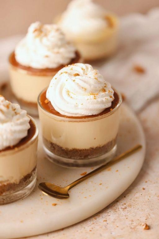 Salted Caramel Cheesecake Pudding