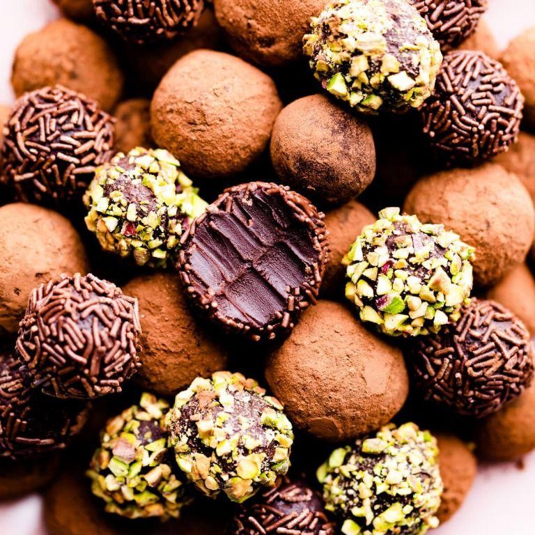 Salted Caramel Chocolate Balls