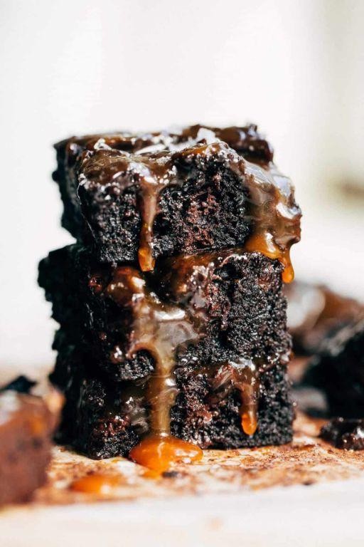 Salted Caramel Chocolate Brownies