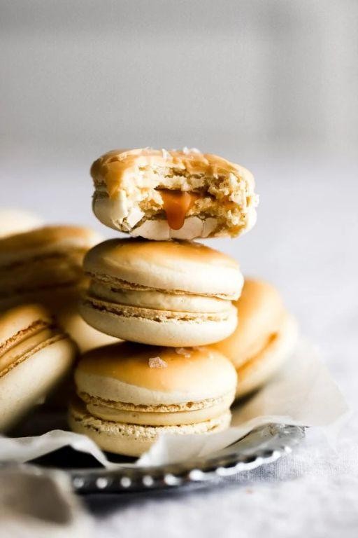 Salted Caramel Macaroons