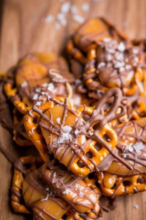 Salted Caramel Pretzel Candy