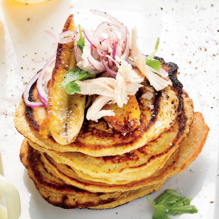 Savory Banana Pancakes