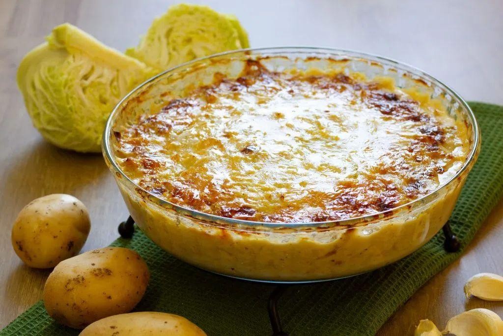 Savory Cabbage and Potato Casserole