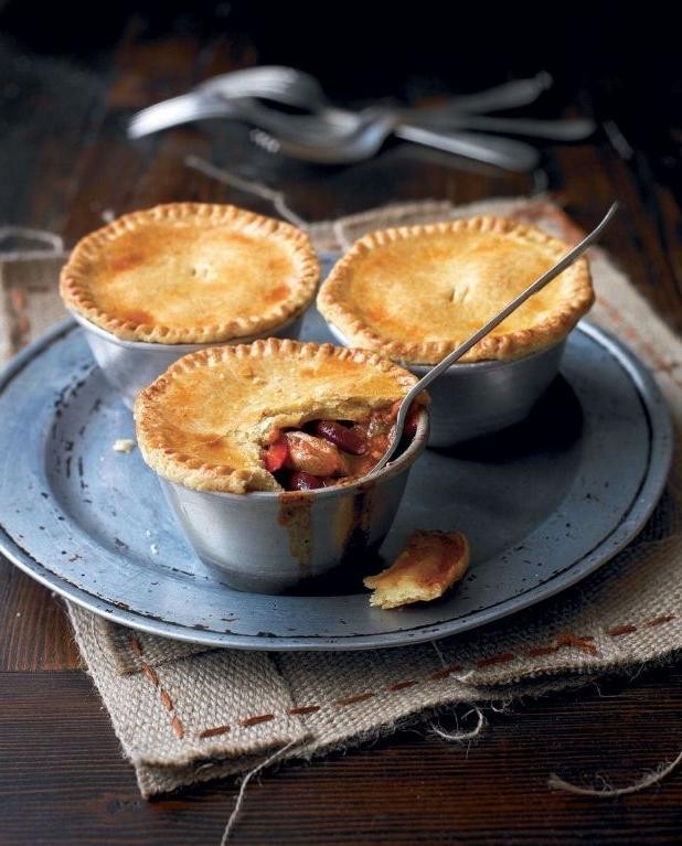 Savory Chicken and Bean Pie