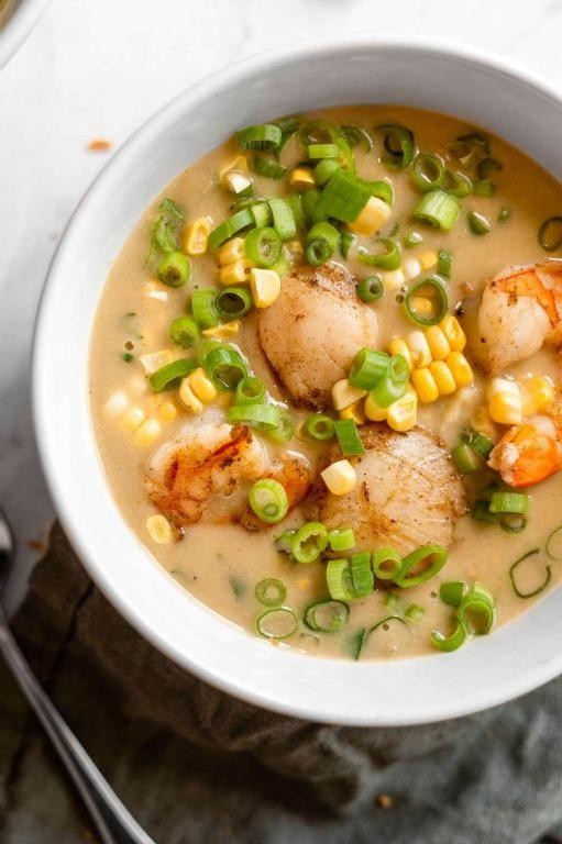 Scallop and Shrimp Bisque
