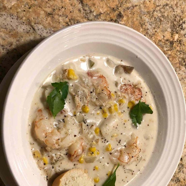 Scallop and Shrimp Chowder