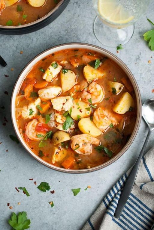 Scungilli Stew with Potatoes