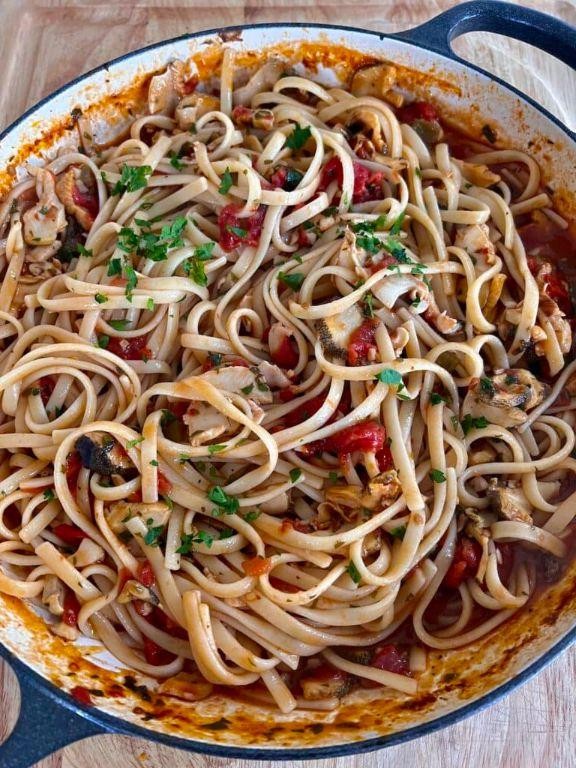 Scungilli in Tomato Sauce