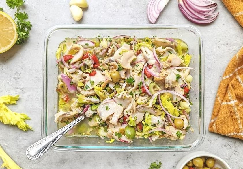 Scungilli with Lemon and Capers