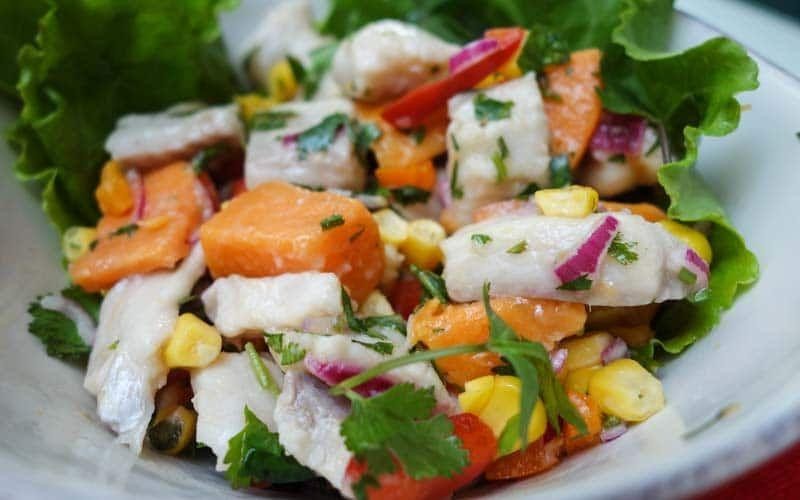 Sea Trout Ceviche with Lime and Chili
