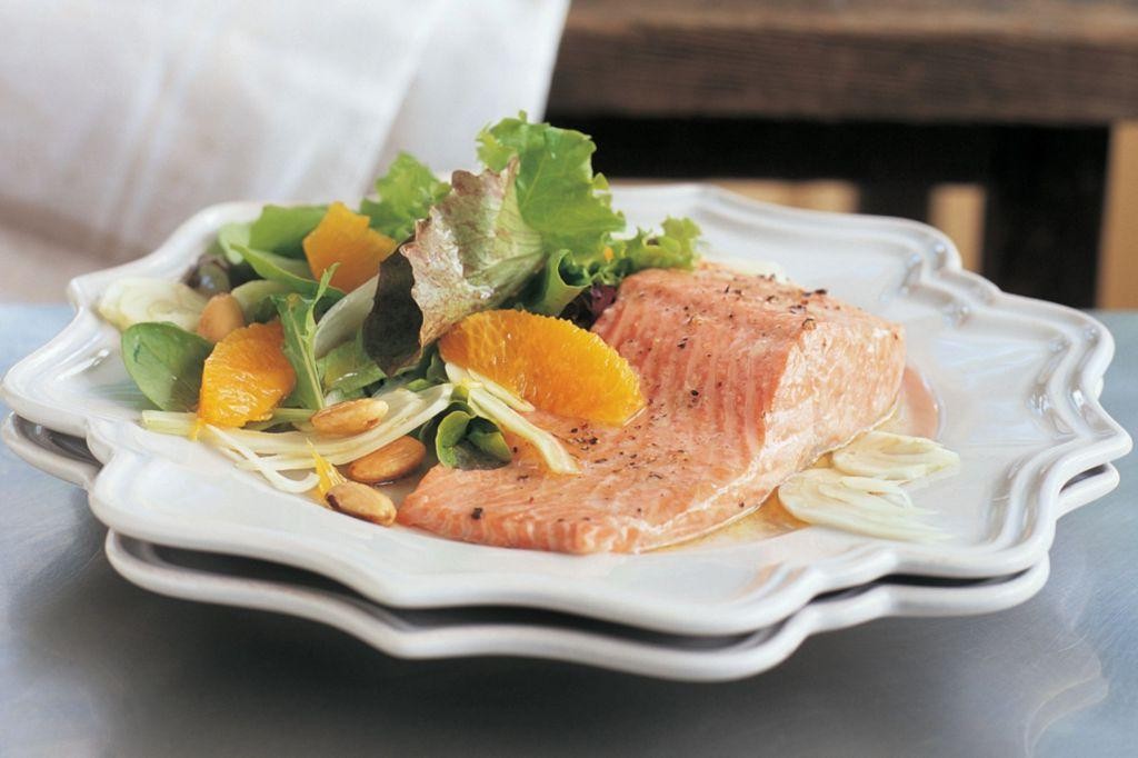 Sea Trout Salad with Orange and Fennel