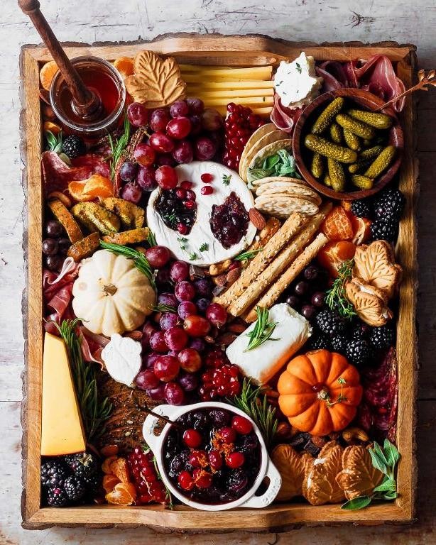 Seasonal Fall Charcuterie Board