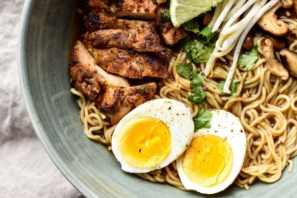 Shiitake Mushroom Millet and Brown Rice Ramen