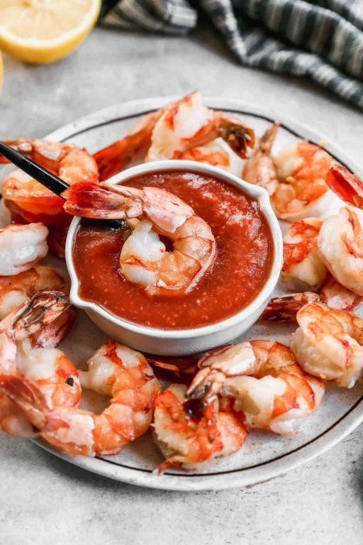 Shrimp Cocktail with Homemade Sauce