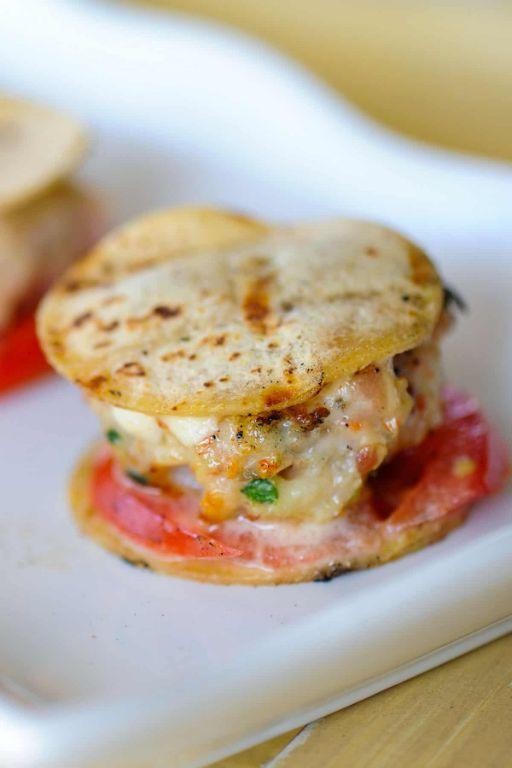 Shrimp Francais Sliders with Garlic Aioli
