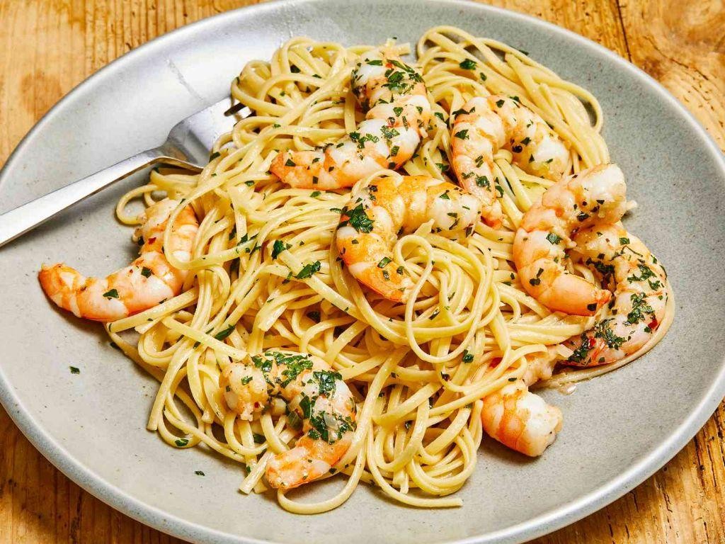 Shrimp Scampi Pasta