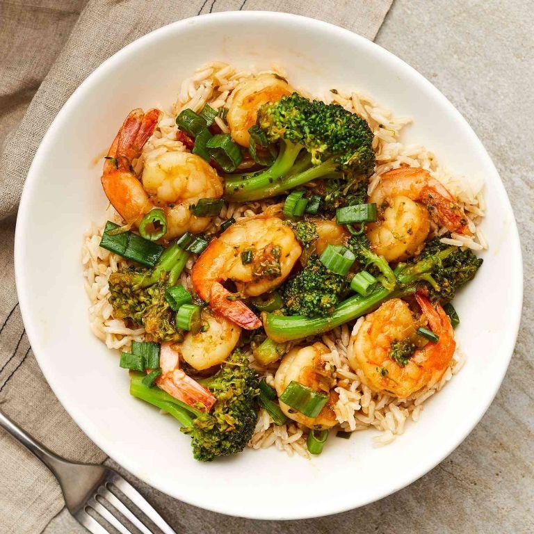 Shrimp and Broccoli Stir Fry
