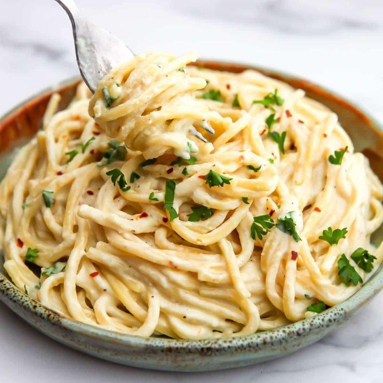 Silken Tofu Alfredo Sauce