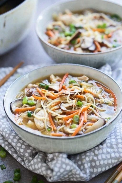 Silkie Chicken Noodle Soup with Homemade Pasta