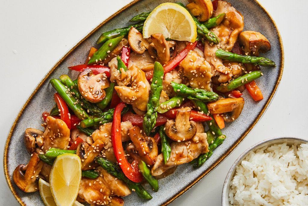 Silkie Chicken Stir-Fry with Vegetables