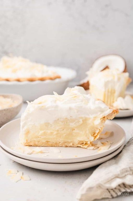 Silky Coconut Cream Pie