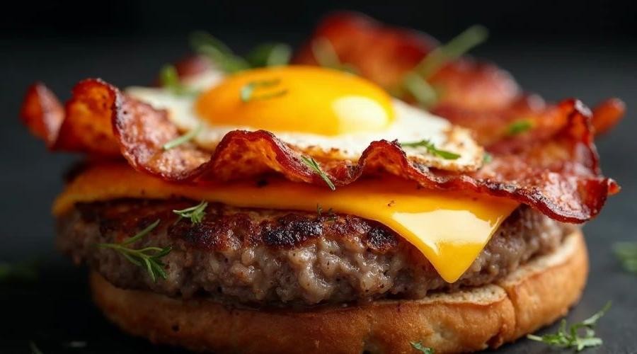 Simple Carnivore Beef Burger