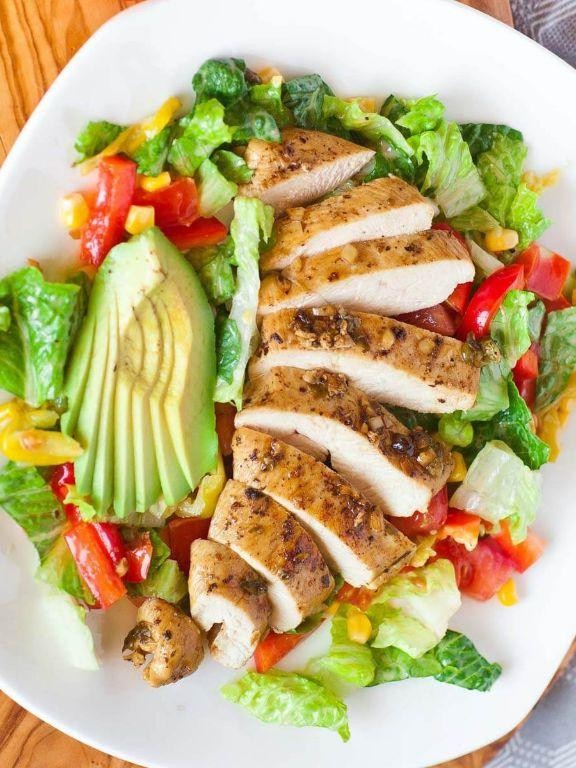 Simple Chicken Breast Salad