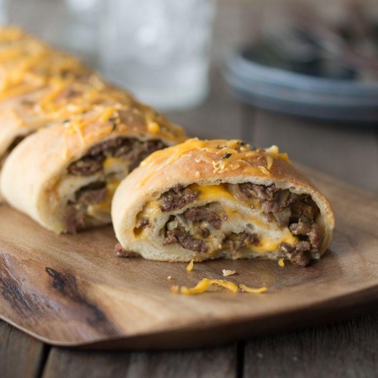 Simple Steak and Cheese Roll Ups