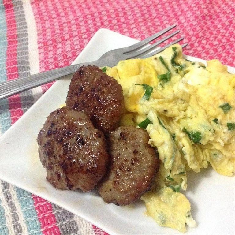Skinless Longanisa Omelette with Cheese