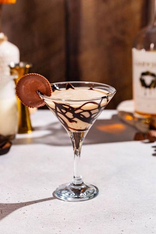 Skrewball Peanut Butter Whiskey Chocolate Martini