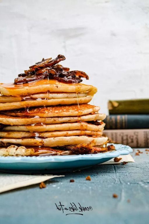 Skrewball Peanut Butter Whiskey Pancakes