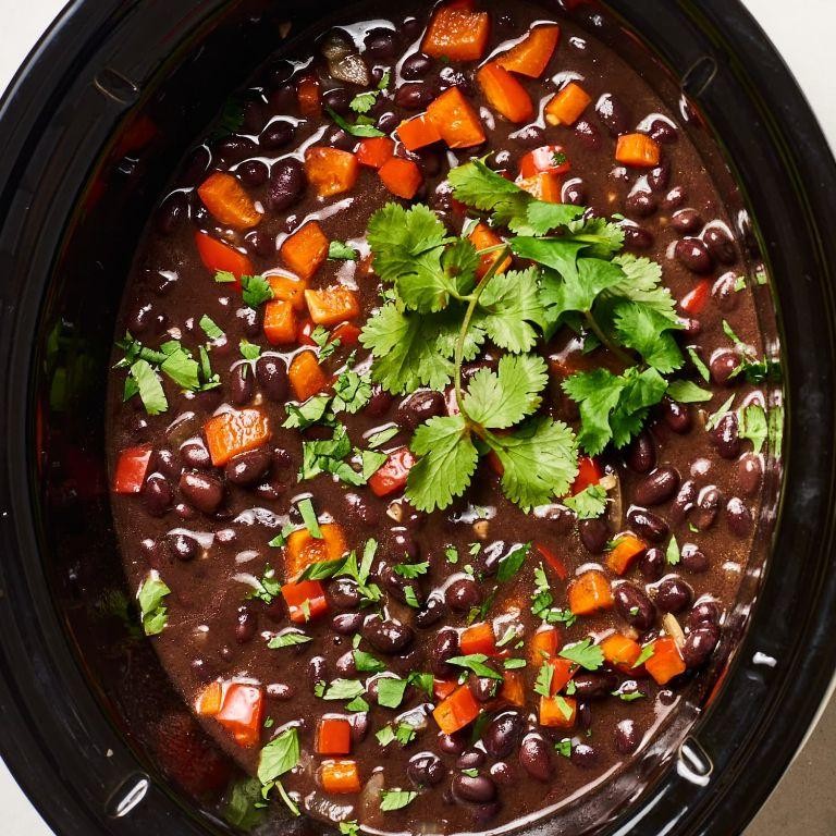 Slow Cooker Black Bean Soup