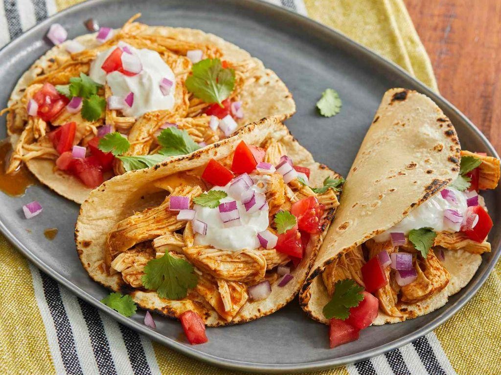 Slow Cooker Chicken Tacos